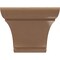 Ekena Millwork 10"W x 20"D x 10"H Wide Olympic Rough Cedar Woodgrain TimberThane Corbel, Primed Tan CORUR10X20X10OLYRCPR - alternate 4